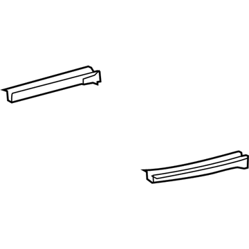 Lexus 57615-33918 Member, Rear Floor Side