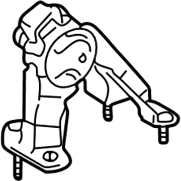GM 88969077 Mount, Trans Rear