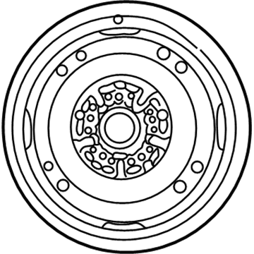 Lexus 42611-33290 Wheel, Disc