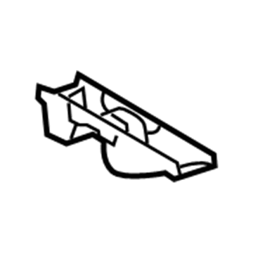 Lexus 57448-0E030 Bracket, Differential Lock Lever Mount