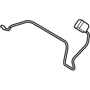 Nissan 86842-EA081 Front Seat Buckle Belt Assembly, Right