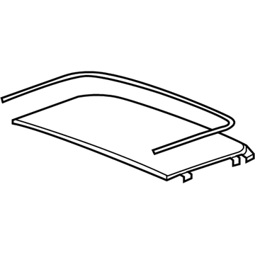 GM 23439869 Fixed Glass