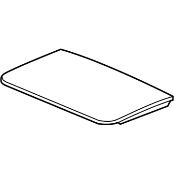 GM 23142060 Sunroof Glass