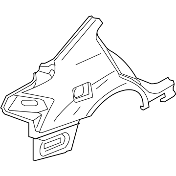 Infiniti GHA00-JK0MA Fender Rear RH