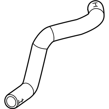 GM 84128883 Lower Hose