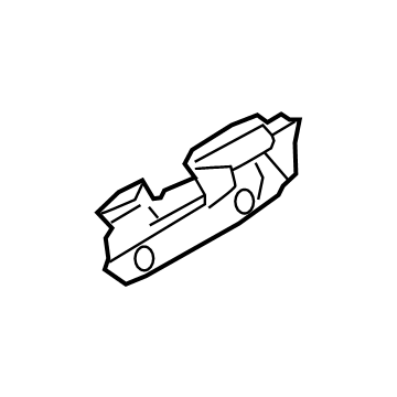 BMW 11-65-7-856-410 HEAT PROTECTION RIGHT