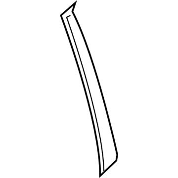 Kia 0K30A50992 Tape-Rear Door NO2, RH