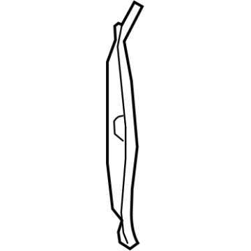 BMW 51-48-7-433-819 SEAL, SIDE FRAME, LEFT