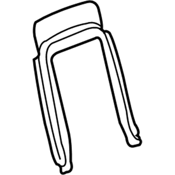 GM 88995141 Seat Back Panel