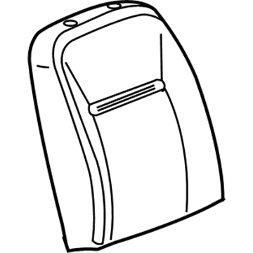GM 19124573 Seat Back Cover