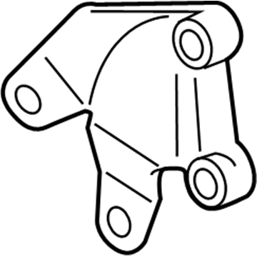 BMW 18-30-7-594-011 Holder Catalytic Converter Near Engine