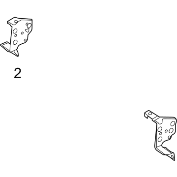 Kia 96175Q5100 Bracket-Set MTG, LH