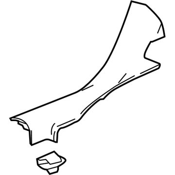 GM 95278002 Retainer-Rear Side Door Step Mat *Black