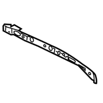 Mopar 68234324AA REINFMNT-TAILGATE Hinge