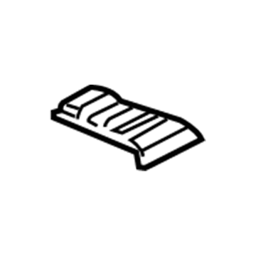 Mopar 68084032AB Cover-Rail