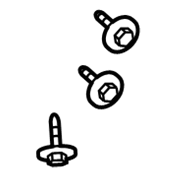Mopar 6509539AA Screw-HEXAGON Head