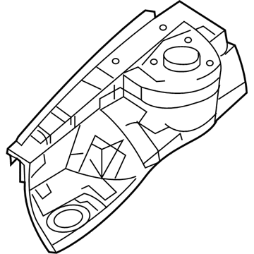 Hyundai 64501-2L010 Panel Assembly-Fender Apron, LH