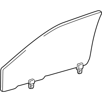 Toyota 68101-21040 Door Glass
