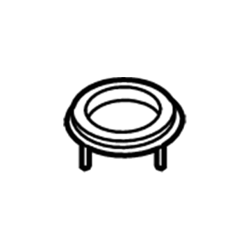 Kia 553443S000 Pad-Rear Spring Lower