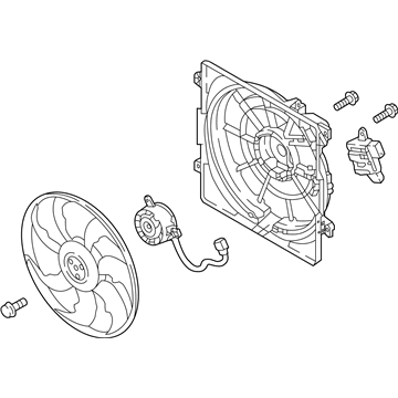Kia 25380D3100 Blower Assembly