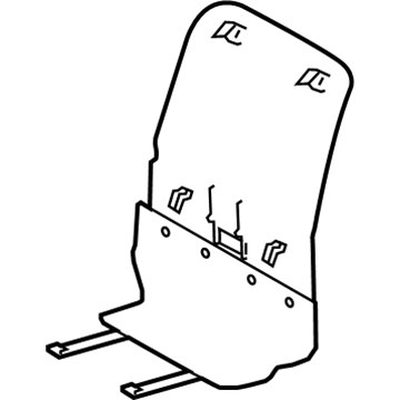Lexus 71705-60322-A2 Board Sub-Assembly, Front Seat