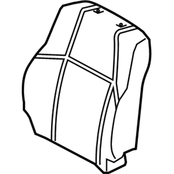 Lexus 71505-60210 Pad Sub-Assembly, Front Seat