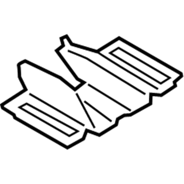 BMW 51-16-9-302-628 Adapter Plate, Air Duct