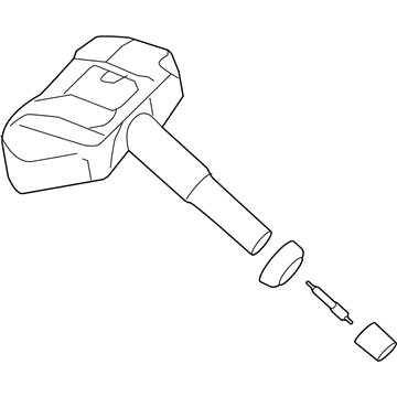 Infiniti 40700-3JA0B Tire Pressure Monitoring Sensor Unit