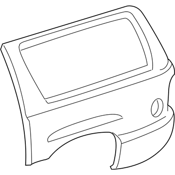 GM 15770070 Quarter Panel