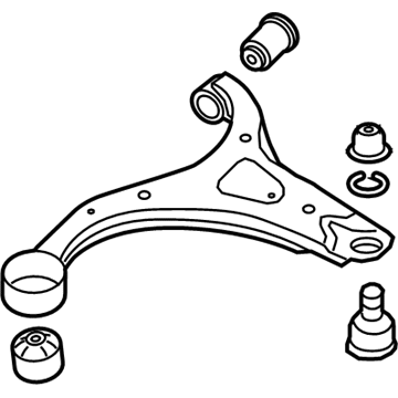 Hyundai 54500-1U000 Arm Complete-Front Lower, LH