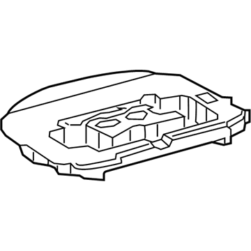 Toyota 64777-12330 Cushion, Spare Wheel