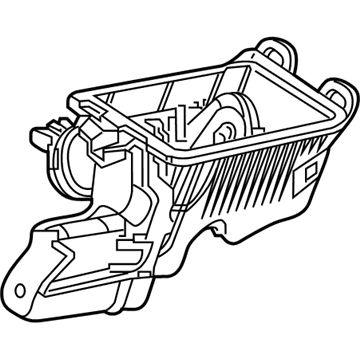 Nissan 16528-9KA0A Air Cleaner Body Assembly