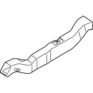 Hyundai 97010-S1AA0 Duct Assembly-Rear A/VENT, NO.1