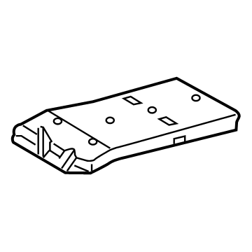 Hyundai 97375-CL000 Duct-Rear Heating RR, RH