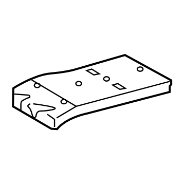 Hyundai 97365-CL000 Duct-Rear Heating RR, LH