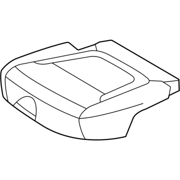 Hyundai 89160-CW010-KIE COVERING ASSY-RR SEAT CUSHION