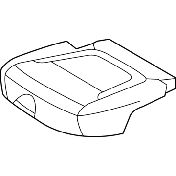 Hyundai 89150-CW010 PAD ASSY-REAR SEAT CUSHION, LH