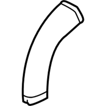 Honda 83332-TZ5-A00 Duct, R. RR. Heater Joint