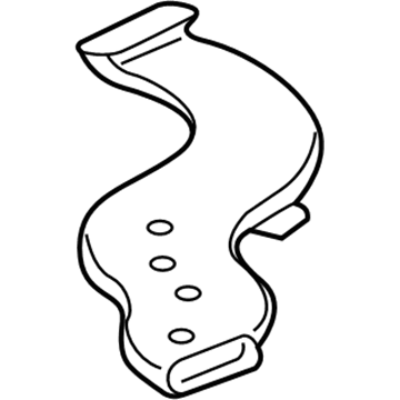 Honda 83311-TG7-A00 Duct Assy., R. Third Row Floor