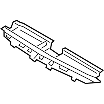 Hyundai 86356-F3500 GARNISH Assembly-Rad Grille, UPR