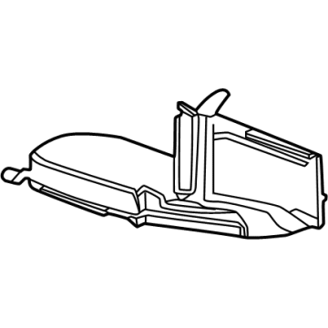 Toyota G92E4-0C010 DUCT, HV BATTERY INT