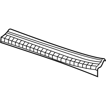 Mopar 1BE44DX9AC Molding-SCUFF