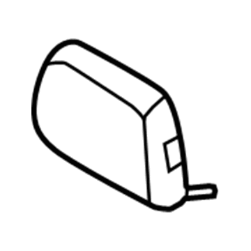 BMW 52-20-7-219-453 Head Restraint, Centre, Basic, Leather