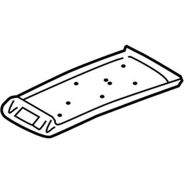 BMW 52-20-7-241-905 Cover, Lid, Armrest