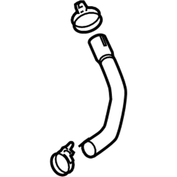 GM 25800333 Radiator Inlet Hose (Upper)