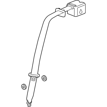 GM 19331816 Center Belt Assembly