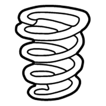 GM 22132938 Coil Spring