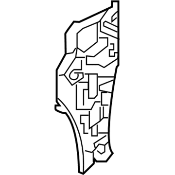 Honda 64531-TBA-305ZZ Plr L, FR Inn LWR