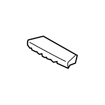 BMW 52-10-8-067-025 FOAM PAD FOR THIGH BOLSTER