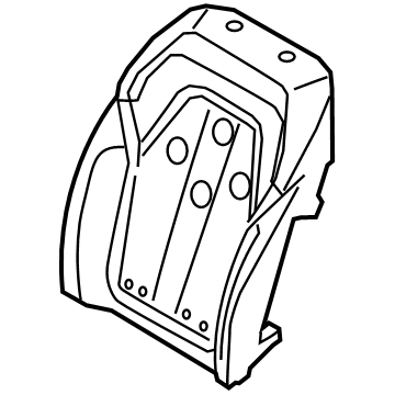 BMW 52-10-8-067-030 FOAM ELEMENT, COMFORT B-REST